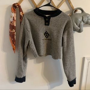 Vintage Winter Park Colorado Cropped Crewneck